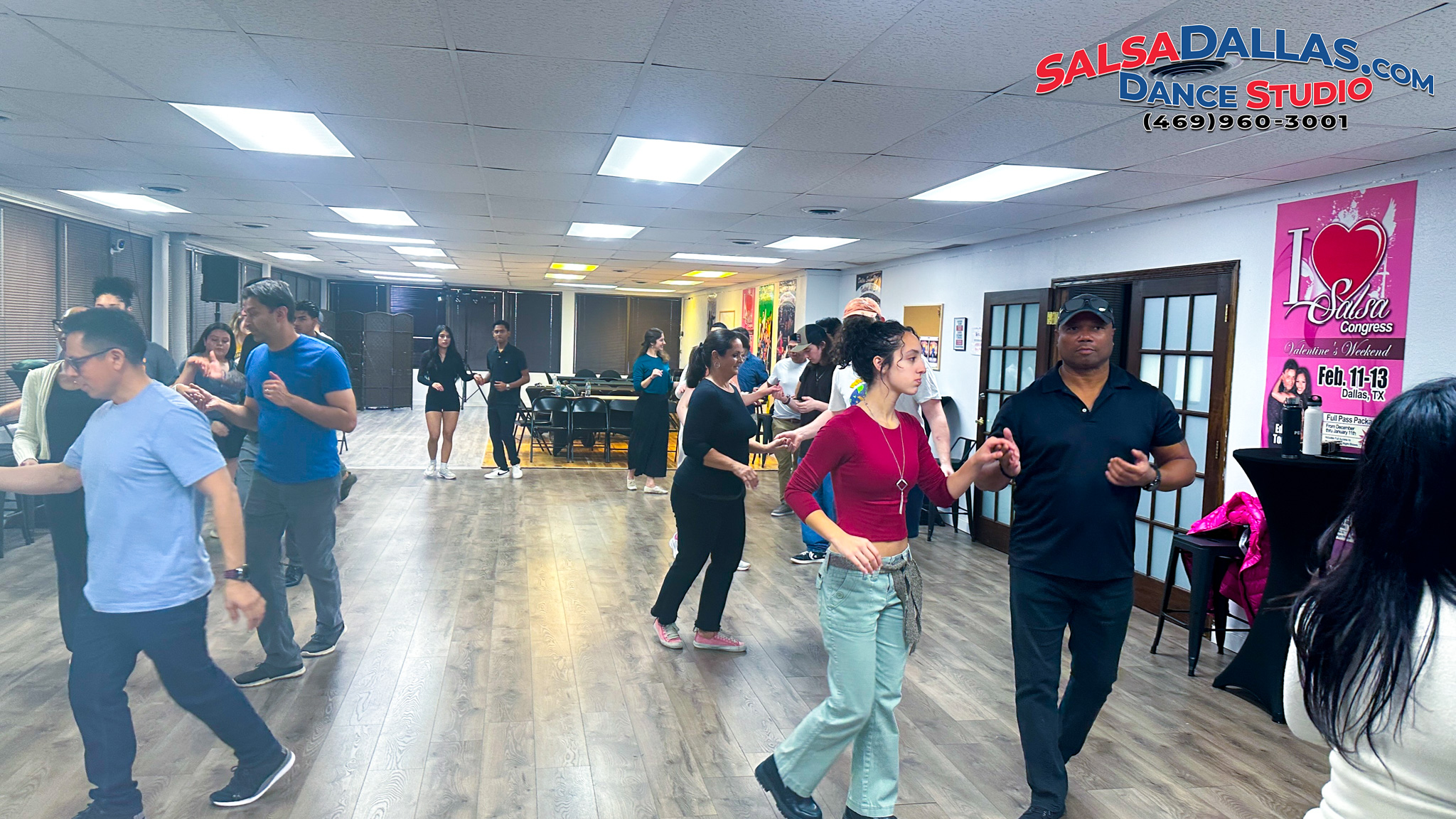 Sunday Salsa Lessons for beginners in Dallas, TX