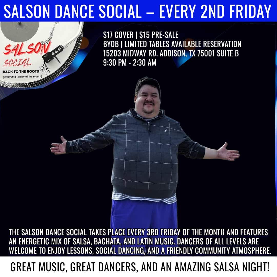 Salsa Dance Social 2nd Friday