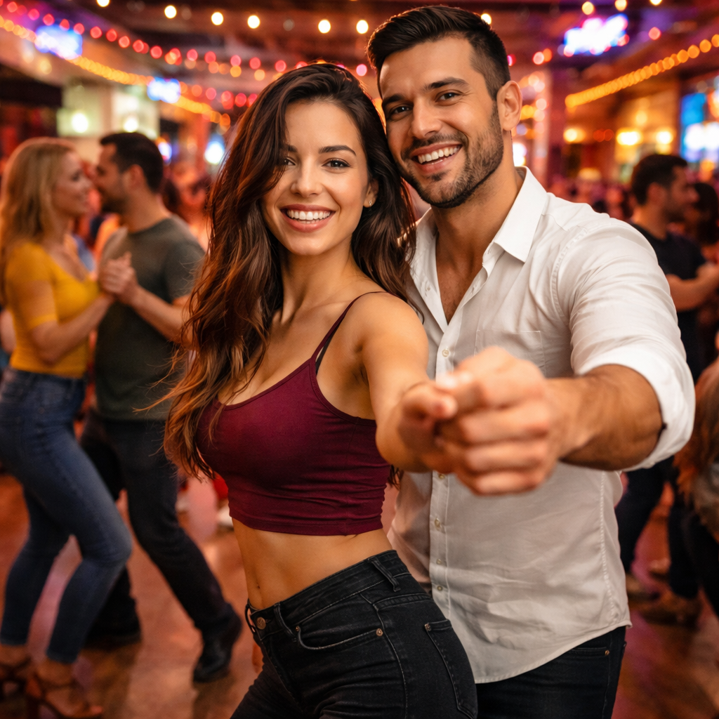 Dallas Classes in Dallas for Beginners Dancing at Cafe Salsera