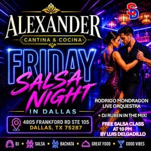 Salsa Friday in North Dallas