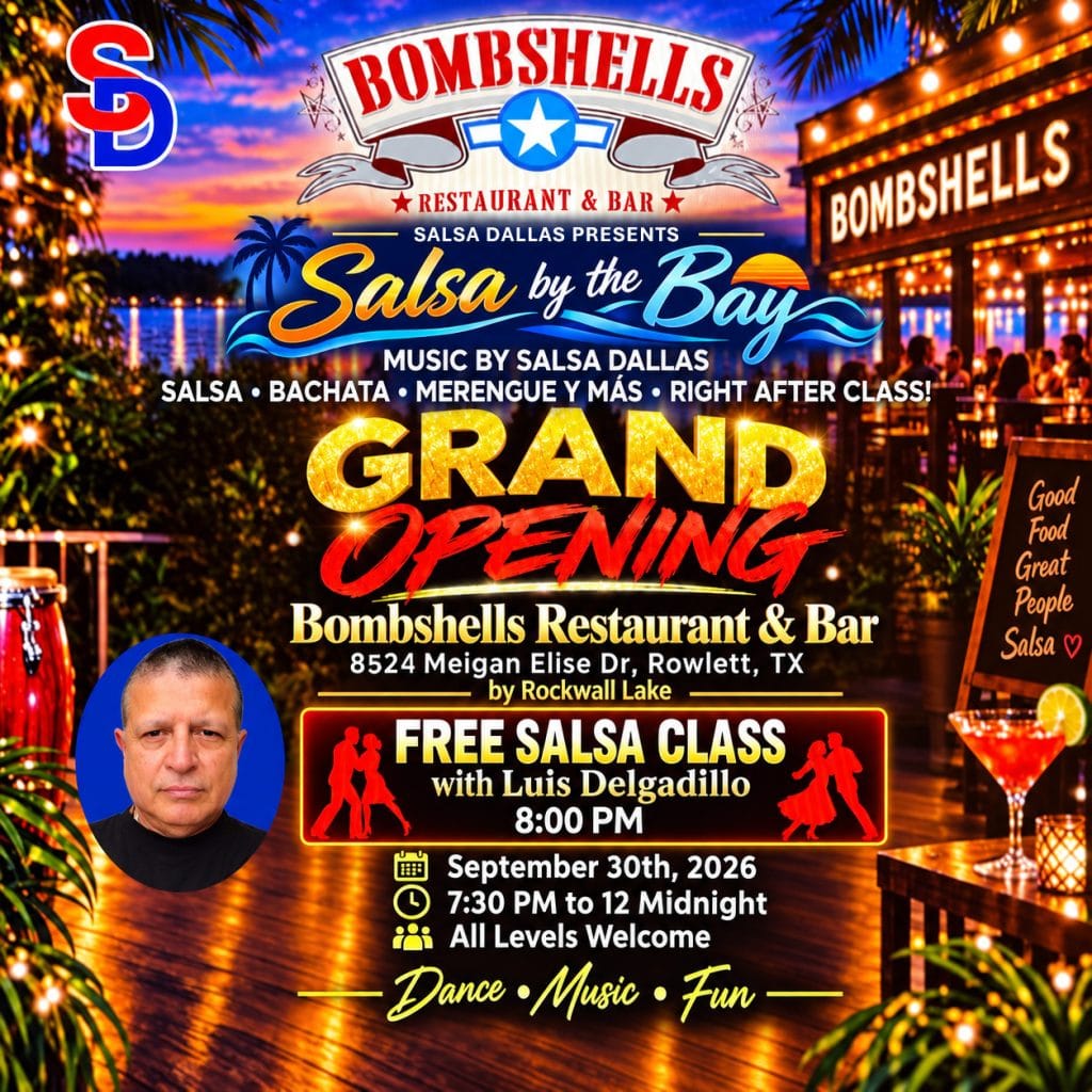 Bombshells Rowlett Grand Opening free salsa class by Salsa Dallas